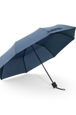 Egotier 99164 - 21" umbrella in recycled polyester (100% rPET) pongee 190T, foldable in 3 sections