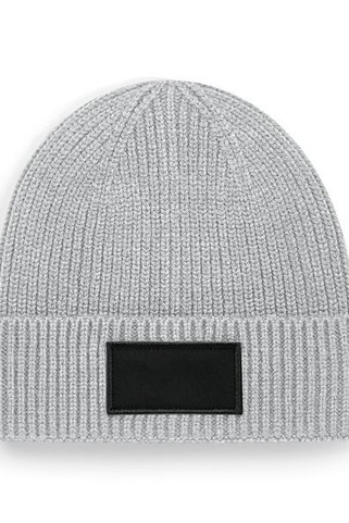 Beechfield B442R - Trendy beanie with patch