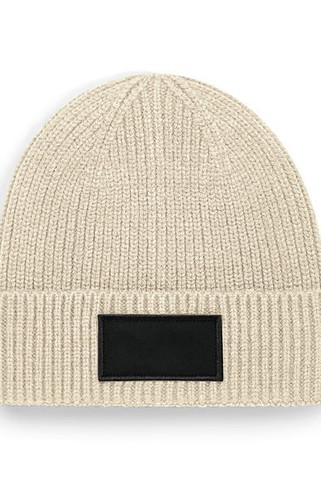 Beechfield B442R - Trendy beanie with patch