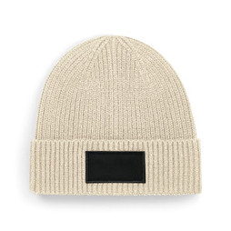Beechfield B442R - Trendy beanie with patch
