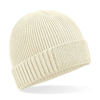 Beechfield B438N - Organic cotton beanie with technical patch