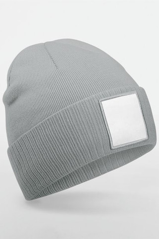 Beechfield B337R - Beanie with appliqué patch
