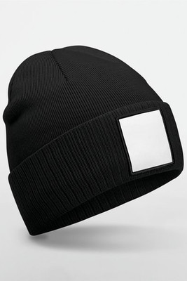Beechfield B337R - Beanie with appliqué patch