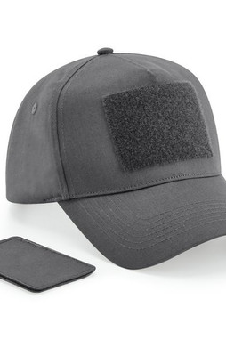 Beechfield B638 - Casquette 5 panneaux avec patch amovible