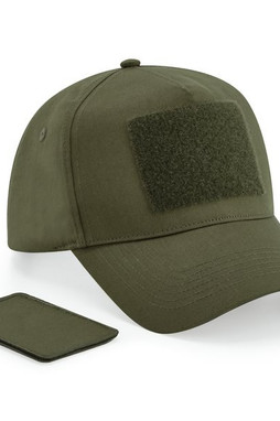 Beechfield B638 - Casquette 5 panneaux avec patch amovible