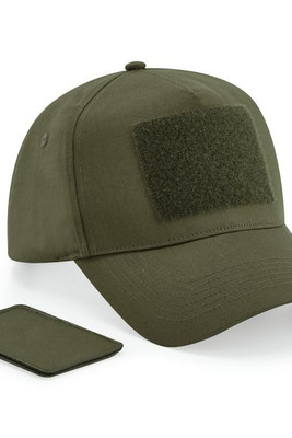 Beechfield B638 - Casquette 5 panneaux avec patch amovible