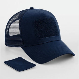 Beechfield B641 - Mesh Cap with Size Adjuster at the Back with Removable Patch