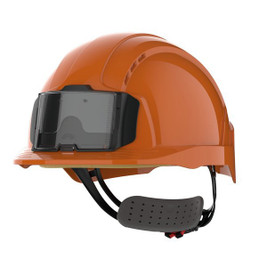 JSP JSAJB173 - Casque de sécurité EVOLite® avec porte badge, ventilé, serrage crémaillère