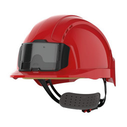 JSP JSAJB173 - Casque de sécurité EVOLite® avec porte badge, ventilé, serrage crémaillère