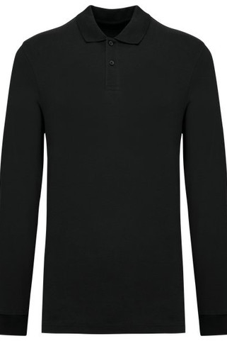 Kariban K2027 - Mens Organic 180 piqué polo shirt long sleeves