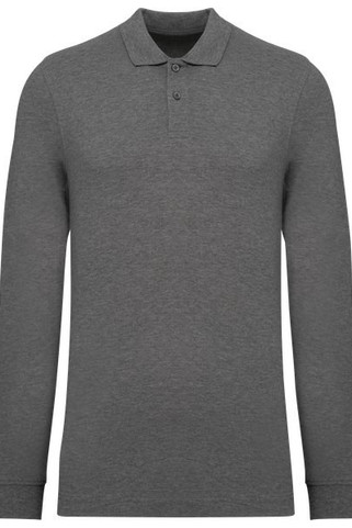 Kariban K2027 - Mens Organic 180 piqué polo shirt long sleeves