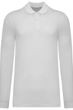 Kariban K2027 - Mens Organic 180 piqué polo shirt long sleeves