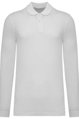 Kariban K2027 - Men's Organic 180 piqué polo shirt long sleeves