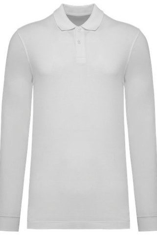 Kariban K2027 - Mens Organic 180 piqué polo shirt long sleeves