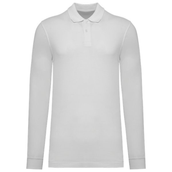 Kariban K2027 - Men's Organic 180 piqué polo shirt long sleeves
