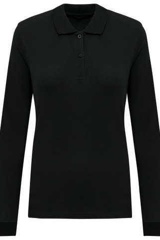Kariban K2028 - Ladies Organic 180 pique polo shirt long sleeves