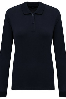 Kariban K2028 - Ladies Organic 180 pique polo shirt long sleeves