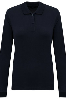 Kariban K2028 - Ladies' Organic 180 pique polo shirt long sleeves