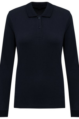 Kariban K2028 - Ladies Organic 180 pique polo shirt long sleeves