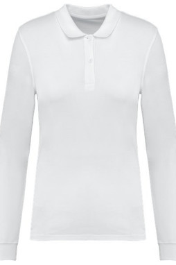 Kariban K2028 - Ladies Organic 180 pique polo shirt long sleeves