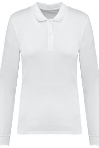 Kariban K2028 - Ladies Organic 180 pique polo shirt long sleeves