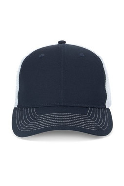 K-up KP238 - 6 panel Trucker with contrast color stitching