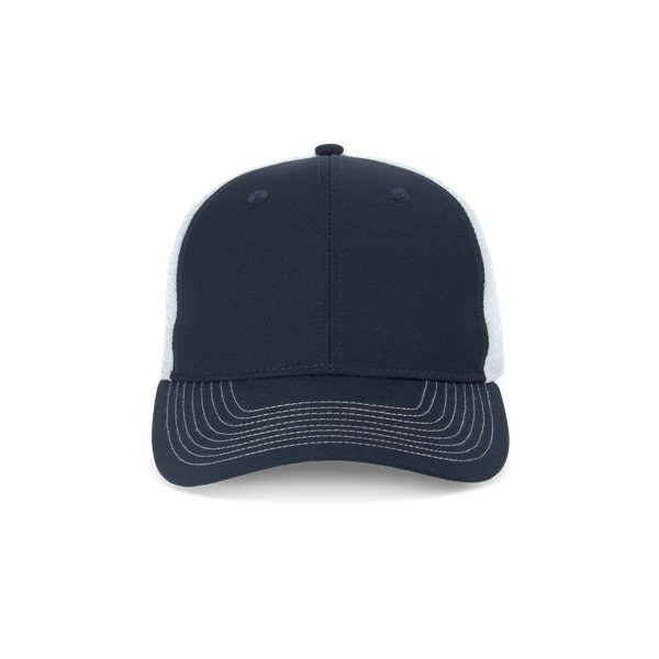 K-up KP238 - 6 panel Trucker with contrast color stitching