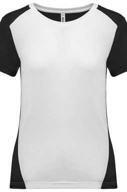 PROACT PA4015 - T-shirt de sport écoresponsable bicolore femme