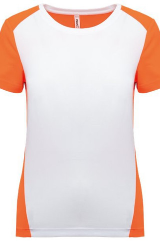 PROACT PA4015 - Ladies Eco-Friendly two-tone sport T-shirt
