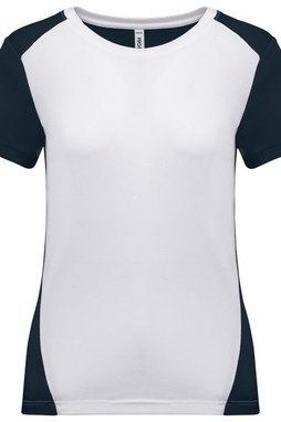 PROACT PA4015 - T-shirt de sport écoresponsable bicolore femme