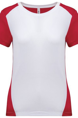 PROACT PA4015 - Ladies Eco-Friendly two-tone sport T-shirt