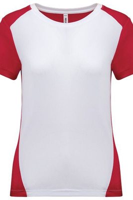 PROACT PA4015 - Ladies Eco-Friendly two-tone sport T-shirt