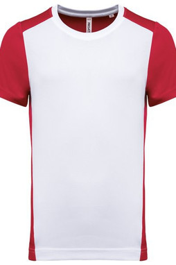 PROACT PA4014 - T-shirt de sport écoresponsable bicolore homme