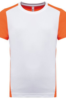 PROACT PA4016 - T-shirt de sport écoresponsable bicolore enfant