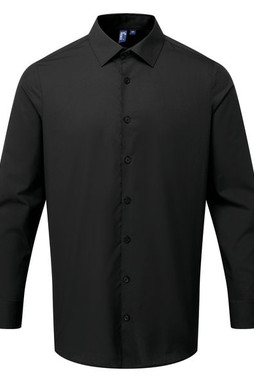 Premier PR203 - Chemise popeline RECYCLIGHT à manches longues pour homme