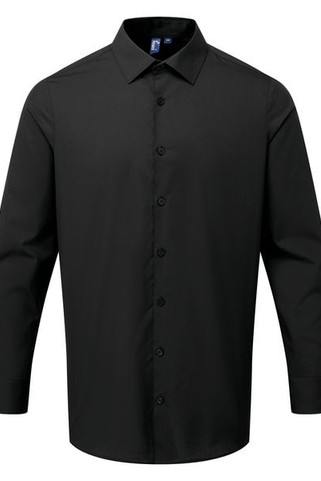 Premier PR203 - RECYCLIGHT mens long sleeve poplin shirt