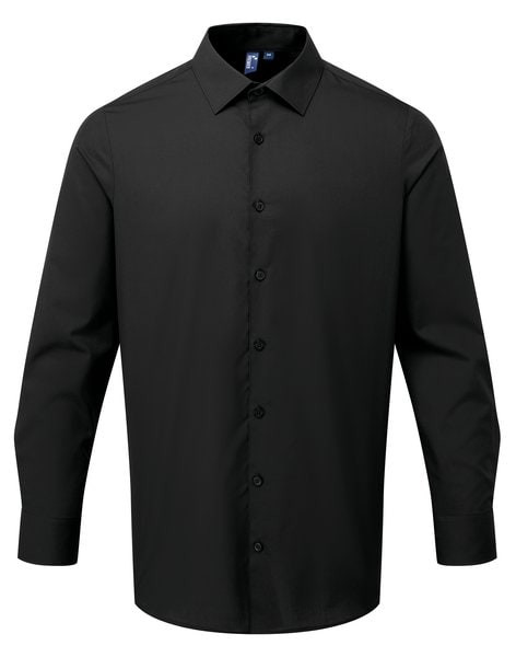 Premier PR203 - RECYCLIGHT men's long sleeve poplin shirt