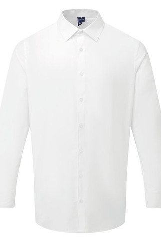 Premier PR203 - RECYCLIGHT mens long sleeve poplin shirt