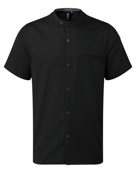 Premier PR904 - Short sleeve chef’s jacket