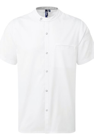 Premier PR904 - Short sleeve chef’s jacket