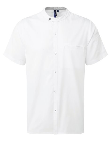 Premier PR904 - Short sleeve chef’s jacket
