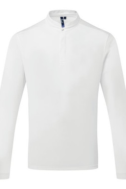 Premier PR647 - Polo de cuisinier Coolchecker Essential à manches longues