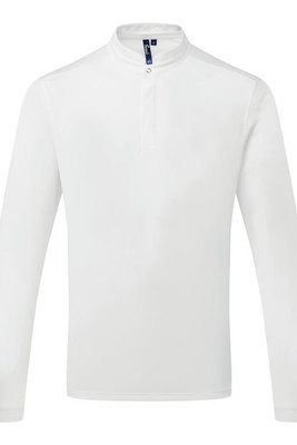 Premier PR647 - Polo de cuisinier Coolchecker Essential à manches longues