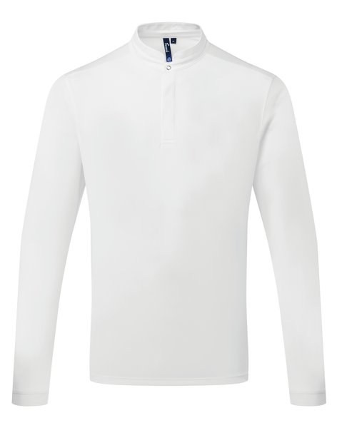Premier PR647 - Coolchecker Essential long sleeve chef’s polo shirt