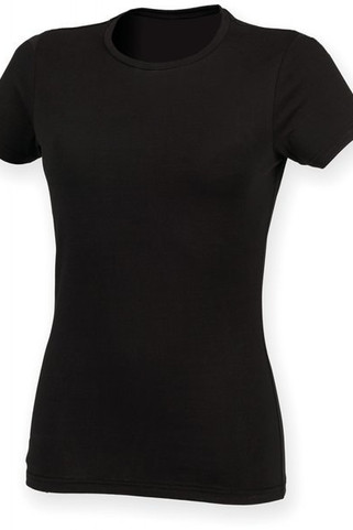 SF Clothing SK121 - T-shirt femme col rond Feel Good