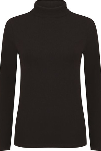 SF Clothing SK125 - T-shirt Femme col roulé Feel Good