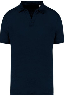 Spasso SP220 - Men’s linen polo shirt