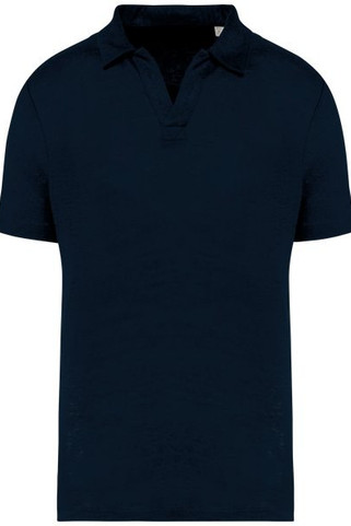Spasso SP220 - Men’s linen polo shirt