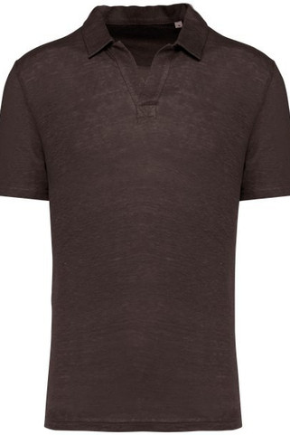 Spasso SP220 - Men’s linen polo shirt