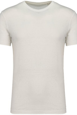 Spasso SP325 - T-shirt écoresponsable en coton bio et lin unisexe